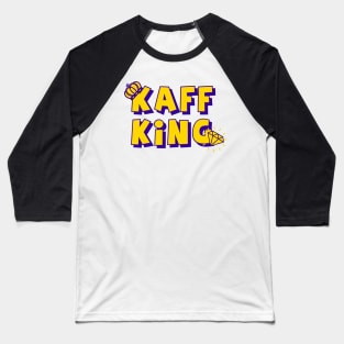 Kaff (Village) King yellow violet King of the village gift birthday Baseball T-Shirt